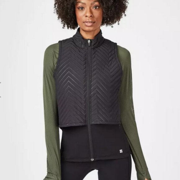 Sweaty Betty Fast Track Thermal Running Vest - Picture 1 of 9